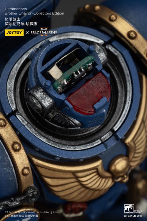 Warhammer 40,000: Space Marine 2 Ultramarines Brother Chairon (Collectors Edition) 1/18 Scale Action Figure Gallery Image 16