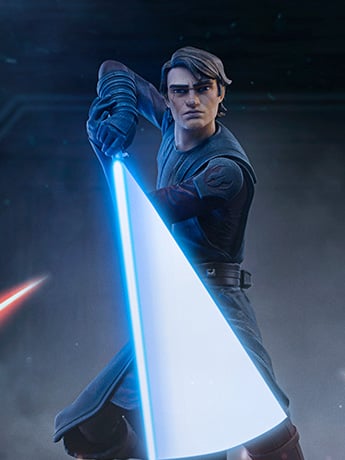 Star Wars: The Clone Wars Anakin Skywalker 1/10 Art Scale Limited Edition Statue Gallery Image 2
