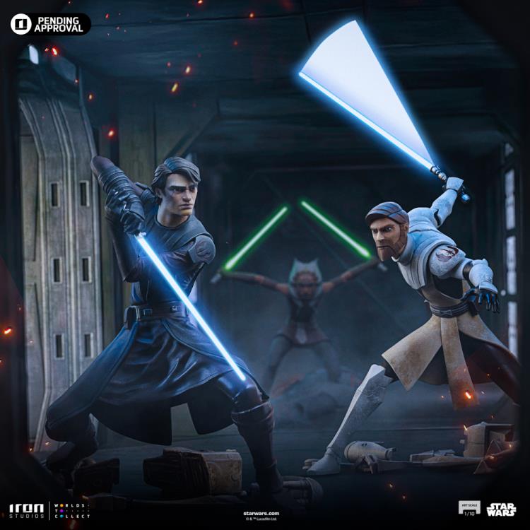 Star Wars: The Clone Wars Anakin Skywalker 1/10 Art Scale Limited Edition Statue Gallery Image 15