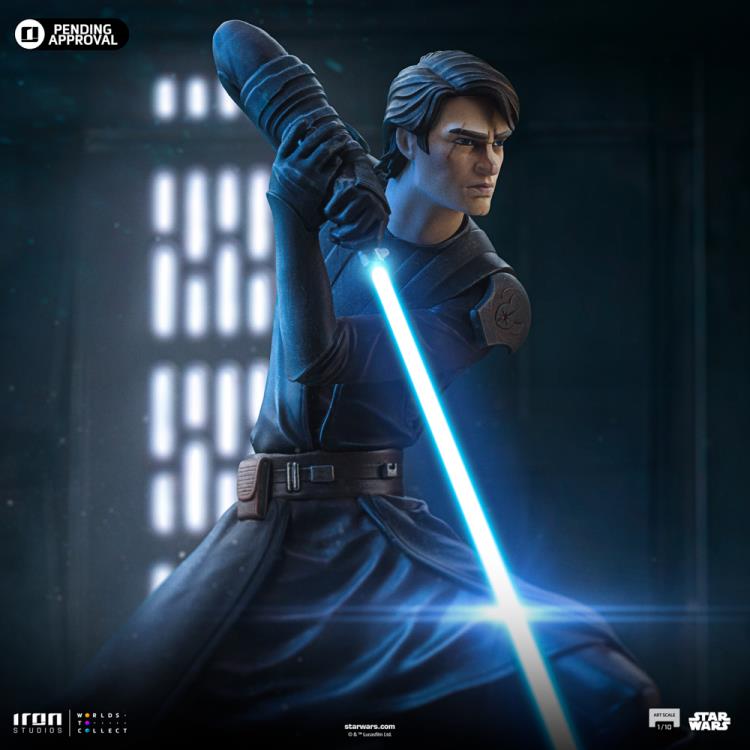 Star Wars: The Clone Wars Anakin Skywalker 1/10 Art Scale Limited Edition Statue Gallery Image 14