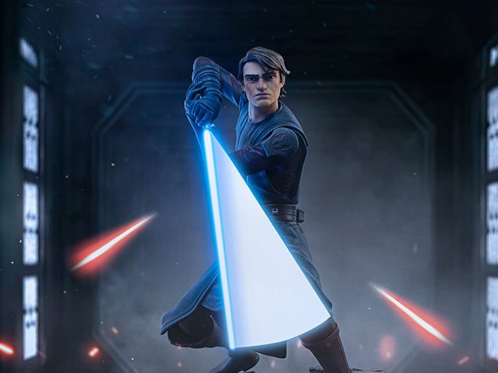 Star Wars: The Clone Wars Anakin Skywalker 1/10 Art Scale Limited Edition Statue Gallery Image 1