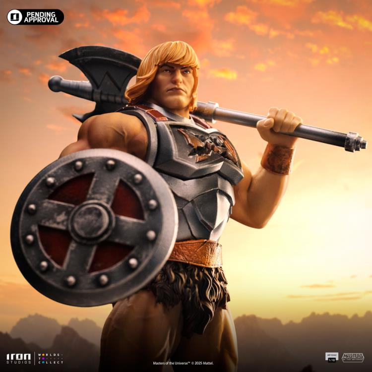 Masters of the Universe He-Man (Battle Armor Ver.) 1/10 Art Scale BBTS Exclusive Limited Edition Statue Gallery Image 4