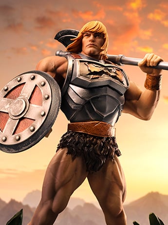 Masters of the Universe He-Man (Battle Armor Ver.) 1/10 Art Scale BBTS Exclusive Limited Edition Statue Gallery Image 2