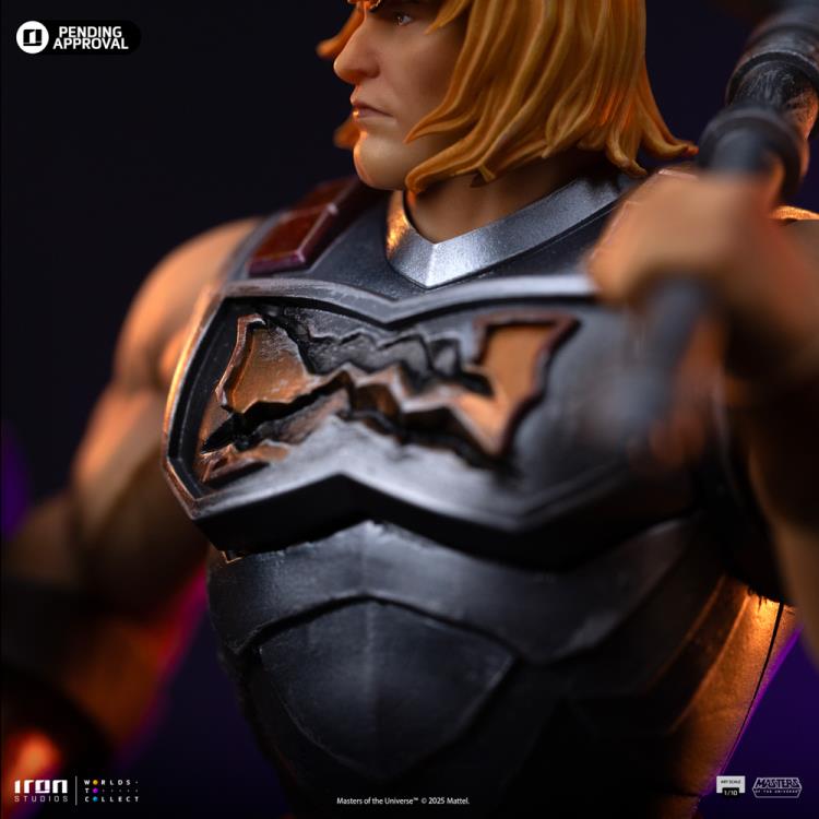 Masters of the Universe He-Man (Battle Armor Ver.) 1/10 Art Scale BBTS Exclusive Limited Edition Statue Gallery Image 6