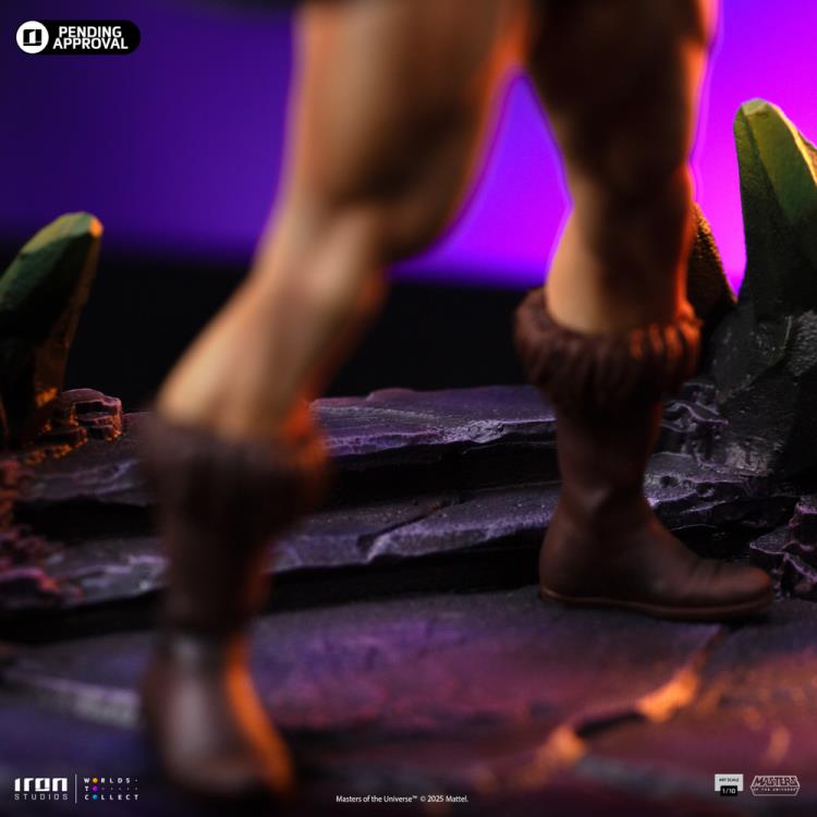 Masters of the Universe He-Man (Battle Armor Ver.) 1/10 Art Scale BBTS Exclusive Limited Edition Statue Gallery Image 11