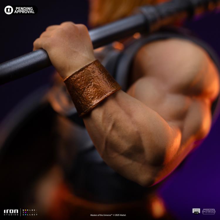 Masters of the Universe He-Man (Battle Armor Ver.) 1/10 Art Scale BBTS Exclusive Limited Edition Statue Gallery Image 9