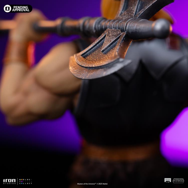 Masters of the Universe He-Man (Battle Armor Ver.) 1/10 Art Scale BBTS Exclusive Limited Edition Statue Gallery Image 8