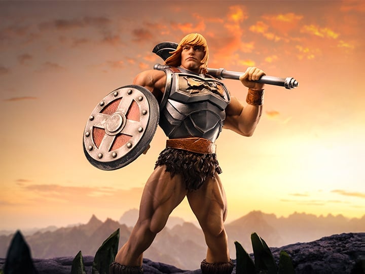 Masters of the Universe He-Man (Battle Armor Ver.) 1/10 Art Scale BBTS Exclusive Limited Edition Statue Gallery Image 1