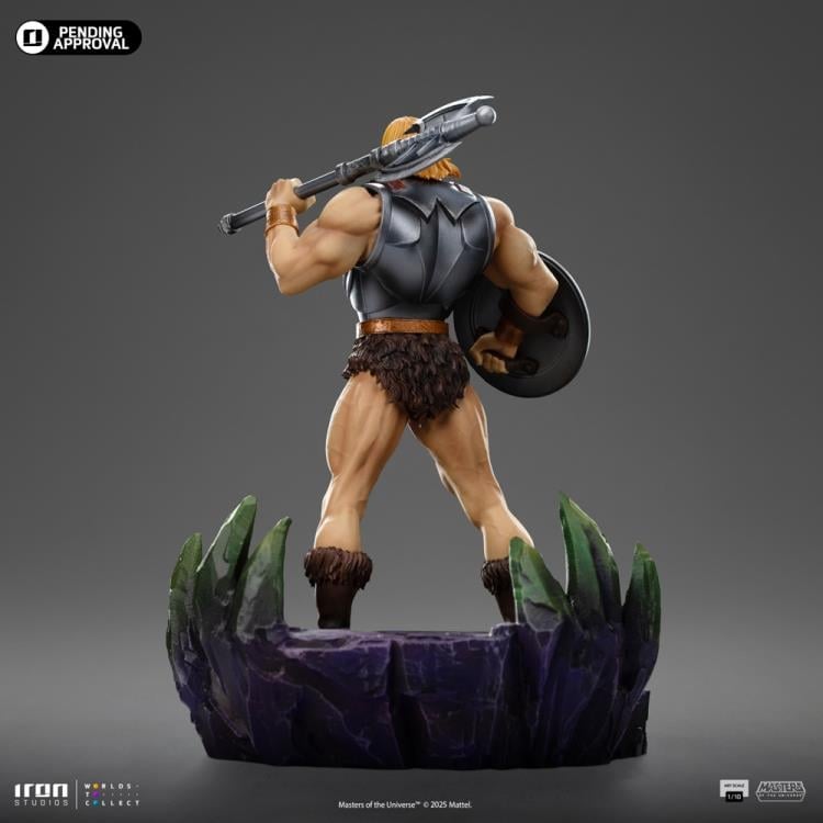 Masters of the Universe He-Man (Battle Armor Ver.) 1/10 Art Scale BBTS Exclusive Limited Edition Statue Gallery Image 17