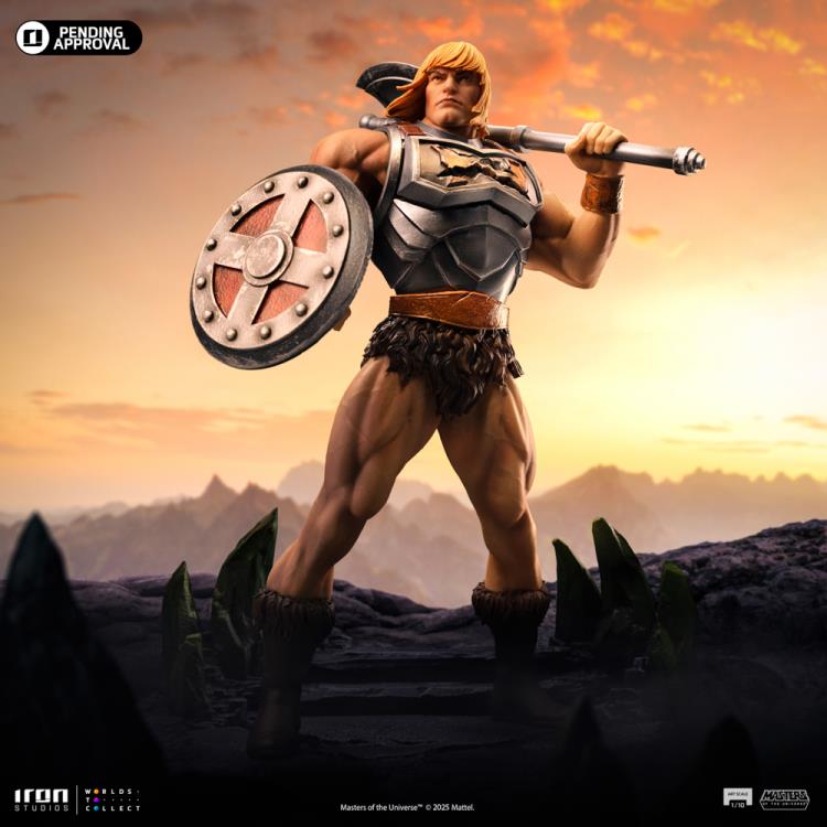 Masters of the Universe He-Man (Battle Armor Ver.) 1/10 Art Scale BBTS Exclusive Limited Edition Statue Gallery Image 3