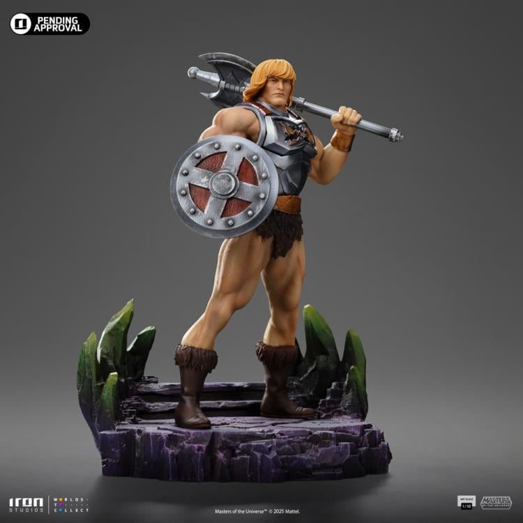 Masters of the Universe He-Man (Battle Armor Ver.) 1/10 Art Scale BBTS Exclusive Limited Edition Statue Gallery Image 15