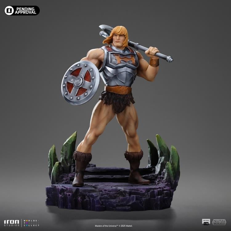 Masters of the Universe He-Man (Battle Armor Ver.) 1/10 Art Scale BBTS Exclusive Limited Edition Statue Gallery Image 14