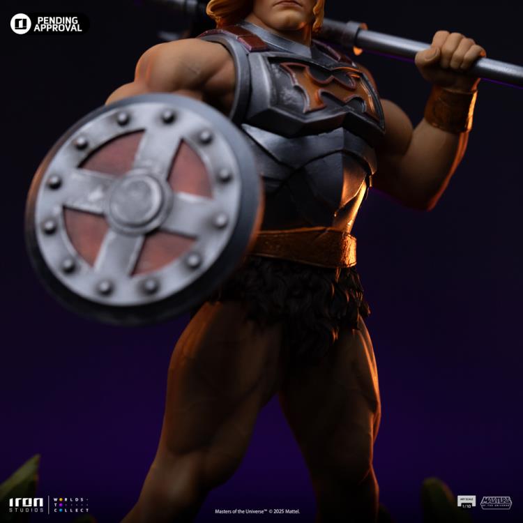 Masters of the Universe He-Man (Battle Armor Ver.) 1/10 Art Scale BBTS Exclusive Limited Edition Statue Gallery Image 7