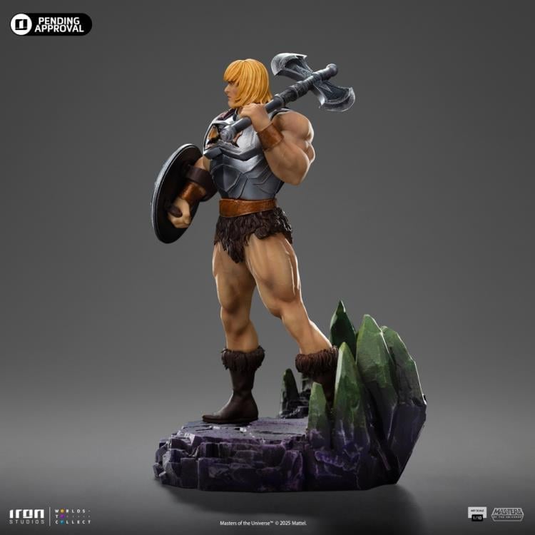 Masters of the Universe He-Man (Battle Armor Ver.) 1/10 Art Scale BBTS Exclusive Limited Edition Statue Gallery Image 16