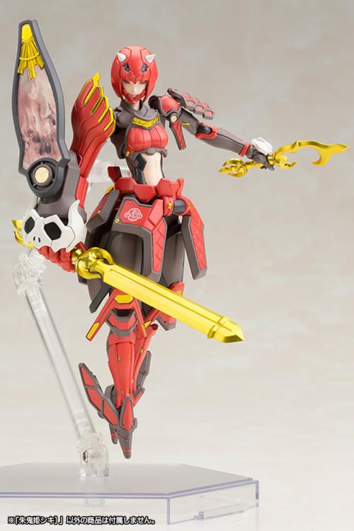 Phantasy Star Online 2 Vermillion Guardian Shiki 1/12 Scale Model Kit (Reissue) Gallery Image 9