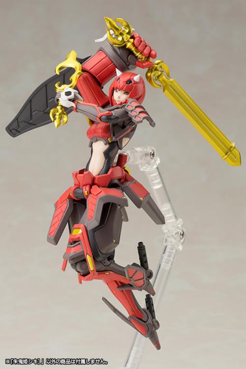 Phantasy Star Online 2 Vermillion Guardian Shiki 1/12 Scale Model Kit (Reissue) Gallery Image 13