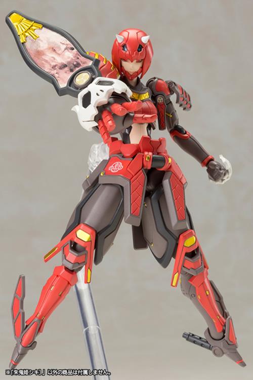 Phantasy Star Online 2 Vermillion Guardian Shiki 1/12 Scale Model Kit (Reissue) Gallery Image 6