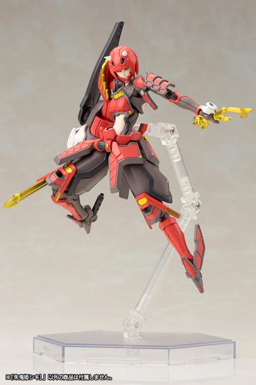 Phantasy Star Online 2 Vermillion Guardian Shiki 1/12 Scale Model Kit (Reissue) Gallery Image 11