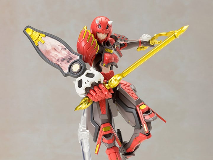 Phantasy Star Online 2 Vermillion Guardian Shiki 1/12 Scale Model Kit (Reissue) Gallery Image 1