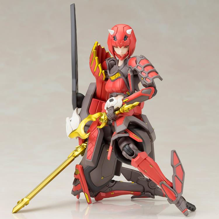 Phantasy Star Online 2 Vermillion Guardian Shiki 1/12 Scale Model Kit (Reissue) Gallery Image 14