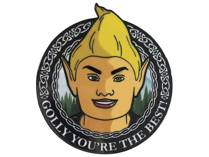 The Elder Scrolls IV: Oblivion Adoring Fan Pin Badge Gallery Image 1