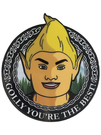 The Elder Scrolls IV: Oblivion Adoring Fan Pin Badge Gallery Image 2