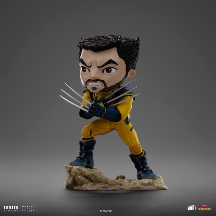 Deadpool & Wolverine MiniCo Deadpool, Wolverine and Headpool (Unmasked) Figure Set Gallery Image 4
