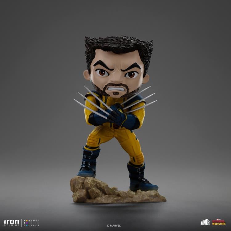 Deadpool & Wolverine MiniCo Deadpool, Wolverine and Headpool (Unmasked) Figure Set Gallery Image 3
