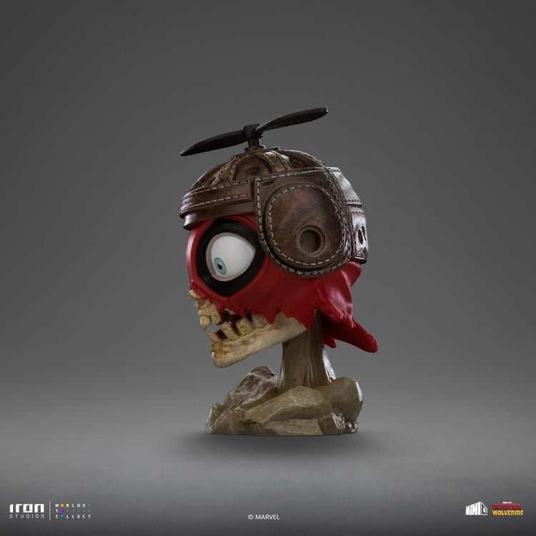 Deadpool & Wolverine MiniCo Deadpool, Wolverine and Headpool (Unmasked) Figure Set Gallery Image 12