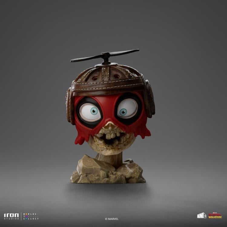 Deadpool & Wolverine MiniCo Deadpool, Wolverine and Headpool (Unmasked) Figure Set Gallery Image 11