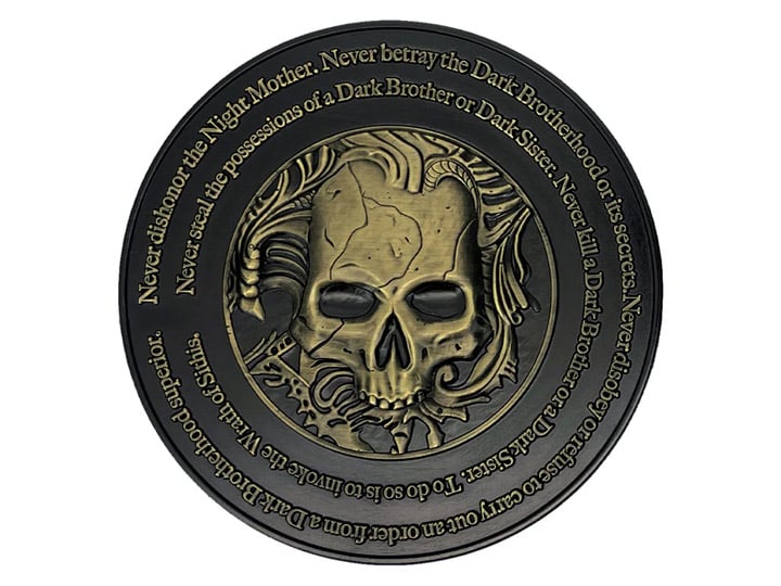The Elder Scrolls IV: Oblivion Dark Brotherhood Medallion Gallery Image 1