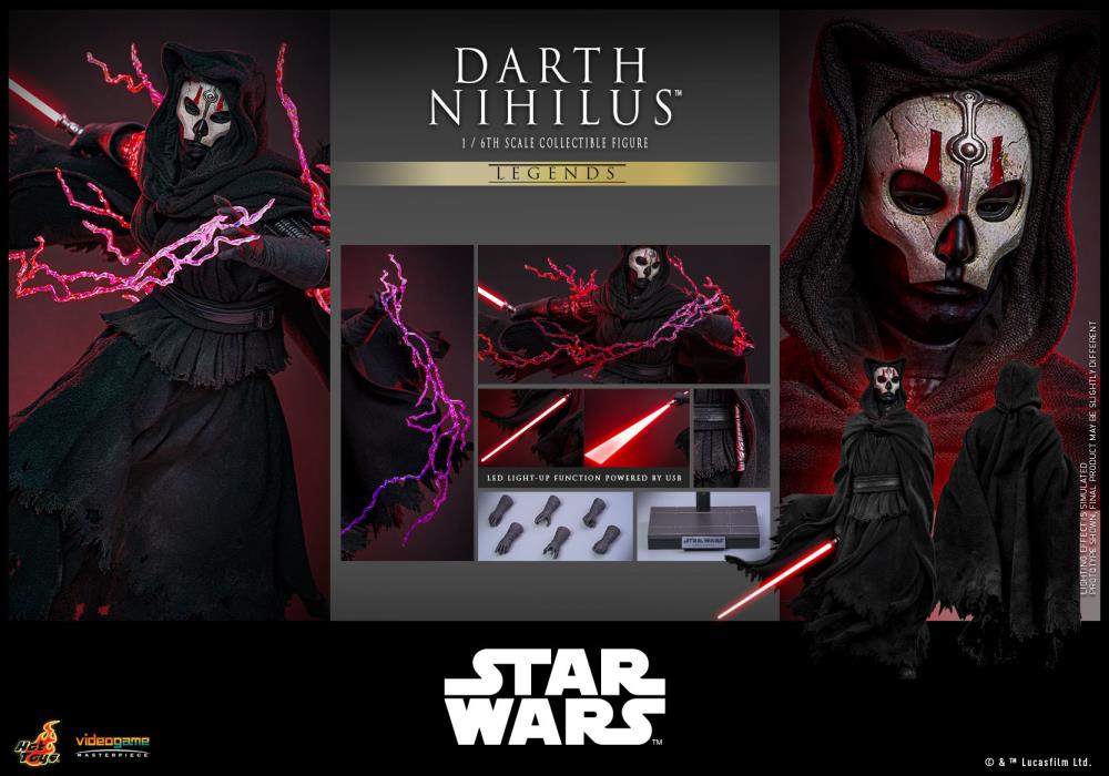 Star Wars: Knights of the Old Republic VGM72 Darth Nihilus 1/6th Scale Collectible Figure Gallery Image 18