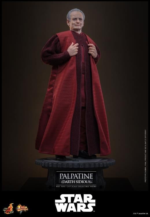 Star Wars: Revenge of the Sith MMS805 Palpatine (Darth Sidious) 1/6th Scale Collectible Figure Gallery Image 10
