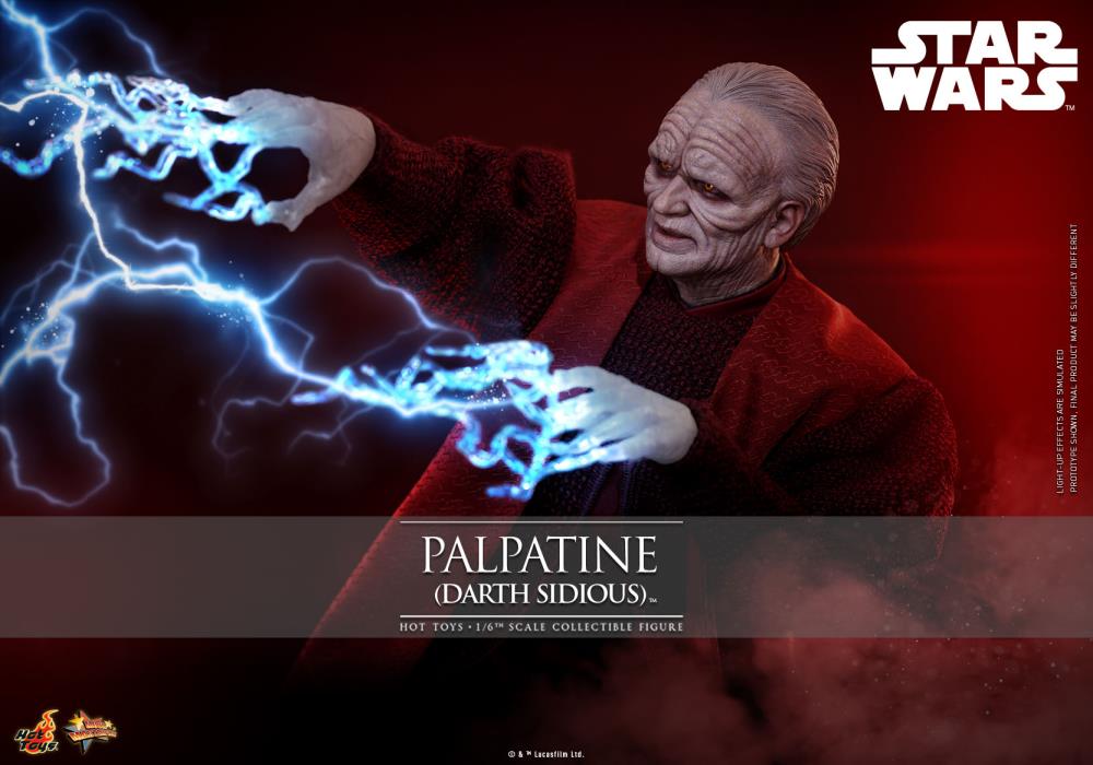 Star Wars: Revenge of the Sith MMS805 Palpatine (Darth Sidious) 1/6th Scale Collectible Figure Gallery Image 3