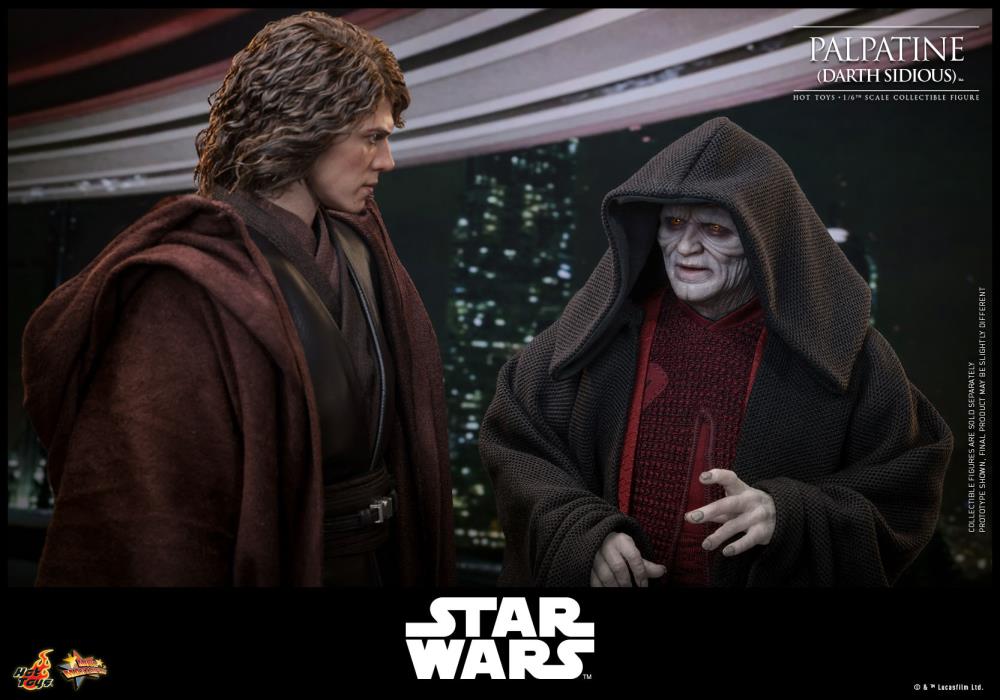 Star Wars: Revenge of the Sith MMS805 Palpatine (Darth Sidious) 1/6th Scale Collectible Figure Gallery Image 19