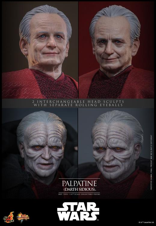 Star Wars: Revenge of the Sith MMS805 Palpatine (Darth Sidious) 1/6th Scale Collectible Figure Gallery Image 22