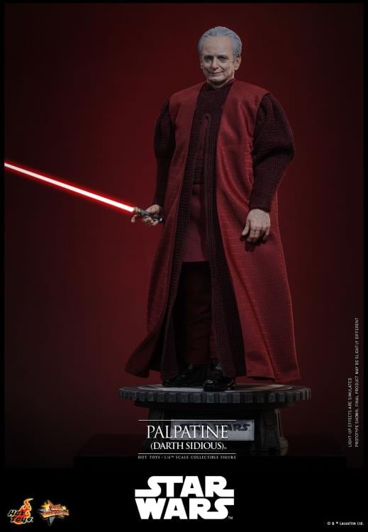 Star Wars: Revenge of the Sith MMS805 Palpatine (Darth Sidious) 1/6th Scale Collectible Figure Gallery Image 8