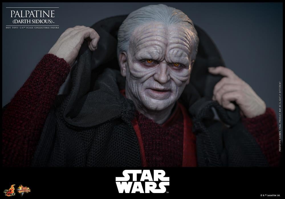 Star Wars: Revenge of the Sith MMS805 Palpatine (Darth Sidious) 1/6th Scale Collectible Figure Gallery Image 4