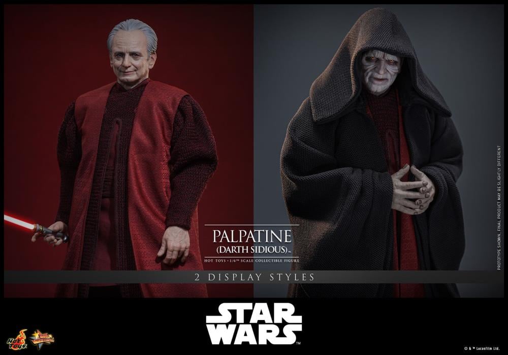 Star Wars: Revenge of the Sith MMS805 Palpatine (Darth Sidious) 1/6th Scale Collectible Figure Gallery Image 21