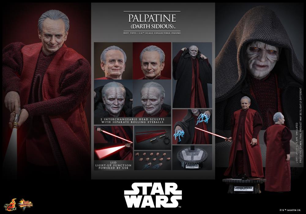 Star Wars: Revenge of the Sith MMS805 Palpatine (Darth Sidious) 1