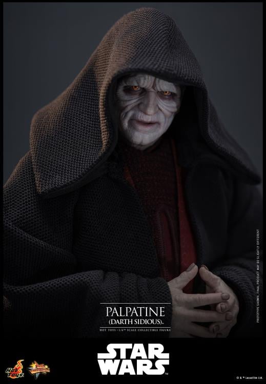 Star Wars: Revenge of the Sith MMS805 Palpatine (Darth Sidious) 1/6th Scale Collectible Figure Gallery Image 17