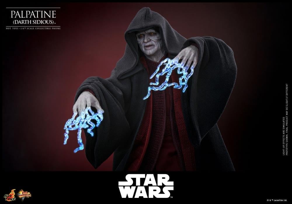 Star Wars: Revenge of the Sith MMS805 Palpatine (Darth Sidious) 1/6th Scale Collectible Figure Gallery Image 5