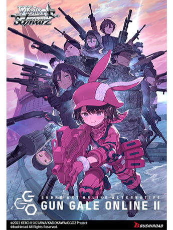 Weiss Schwarz Sword Art Online Alternative: Gun Gale Online (English Edition) Box of 6 Booster Packs Gallery Image 2