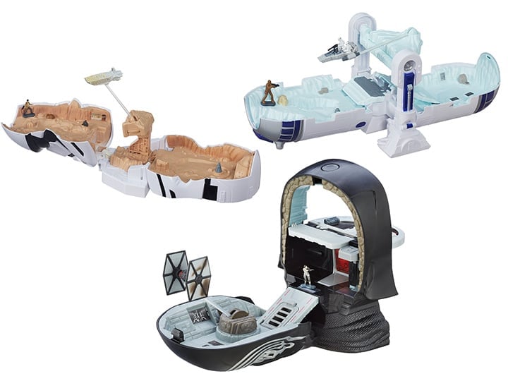 【新品】 STARWARS Micro Machines 3種セット Star Wars Micro Machines Battle Sets Wave 1 Case of 3
