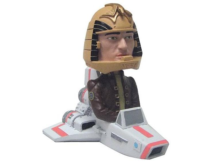 Battlestar Galactica Colonial Viper with Apollo Bobblehead Gallery Image 1