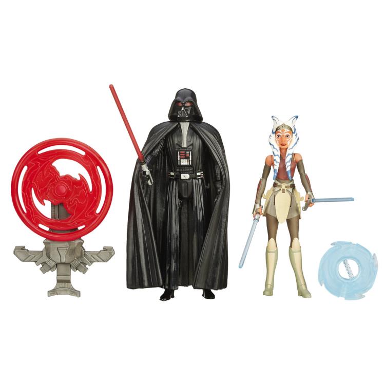 Star Wars 3.75" Darth Vader & Ahsoka Tano 2-Pack (Rebels) Gallery Image 4