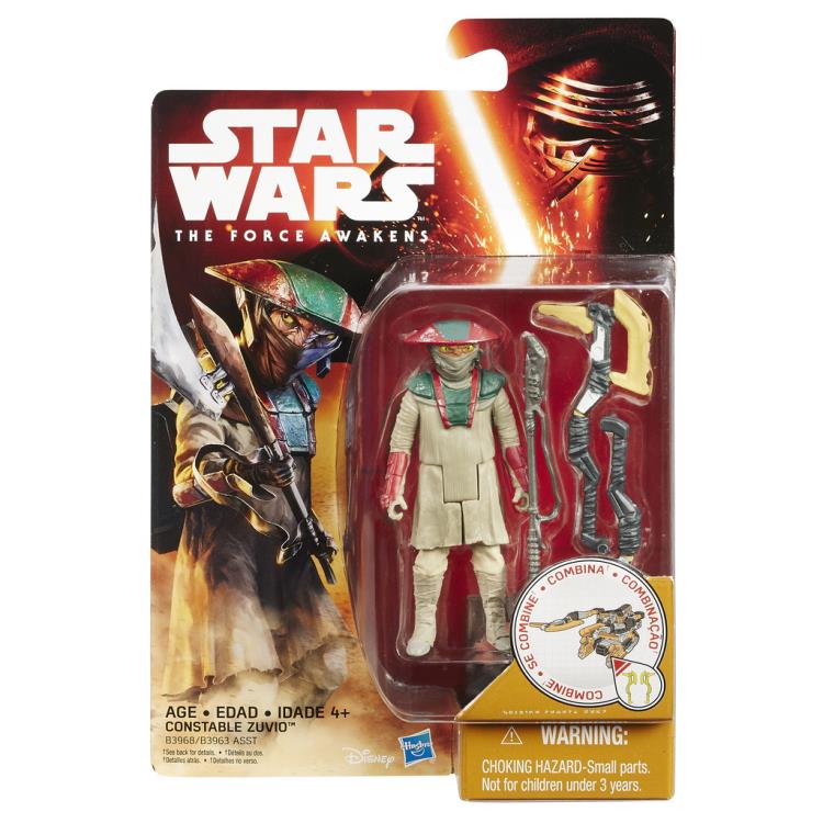 Star Wars 3.75" Snow and Desert Constable Zuvio (The Force Awakens) Gallery Image 4