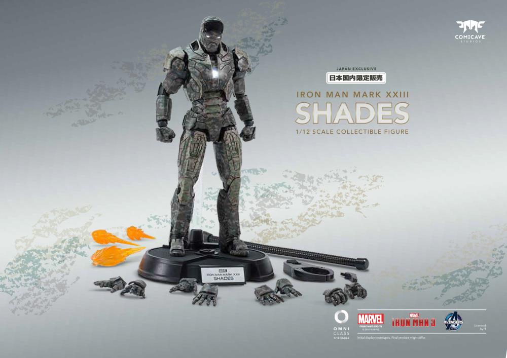 Iron Man 3: 1/12 Scale Die-Cast Iron Man Mark XXIII Shades