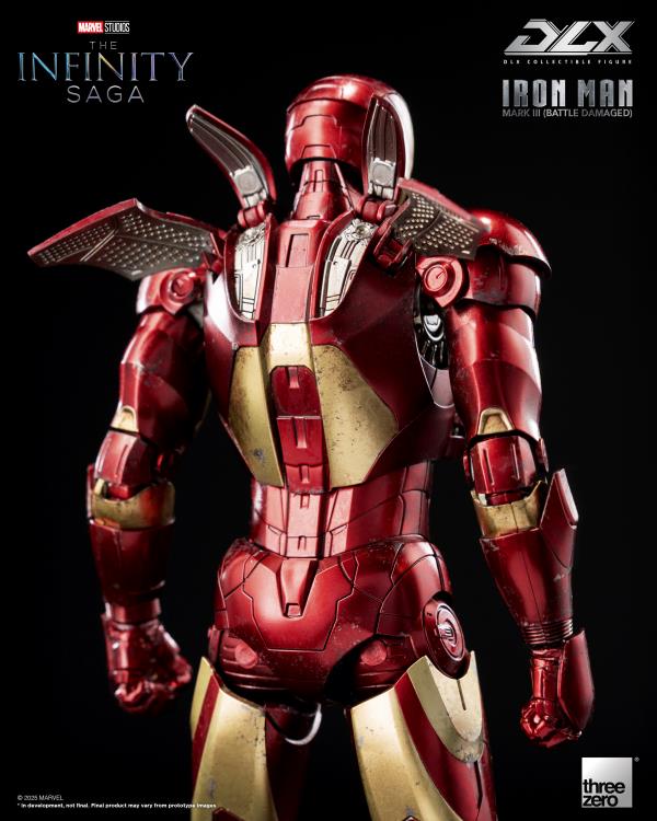 Marvel: The Infinity Saga DLX Iron Man Mark 3 (Battle Damaged) 1/12 Scale Action Figure Gallery Image 11