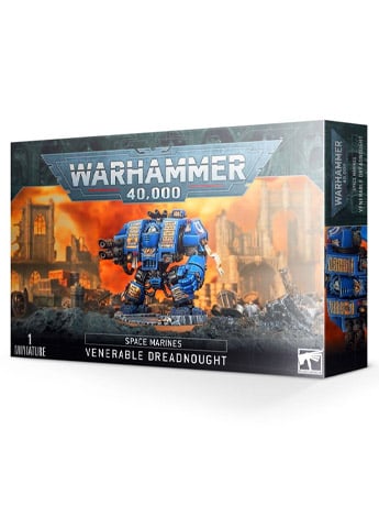 Warhammer 40,000 Space Marines Venerable Dreadnought Miniature Gallery Image 2